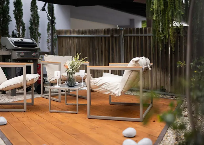 Golden Golf With Whirlpool, Garden And Free Parking * ブルノ